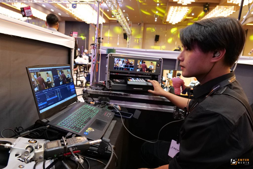 Enter Media live trực tiếp màn hình LED sự kiện Hyponic IGC 2024