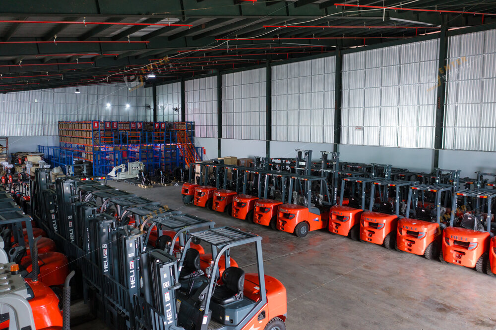 Ảnh kho hàng công ty Bình Minh