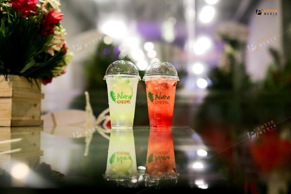 Quay không gian quán cafe Nara Coffee nhân ngày khai trương