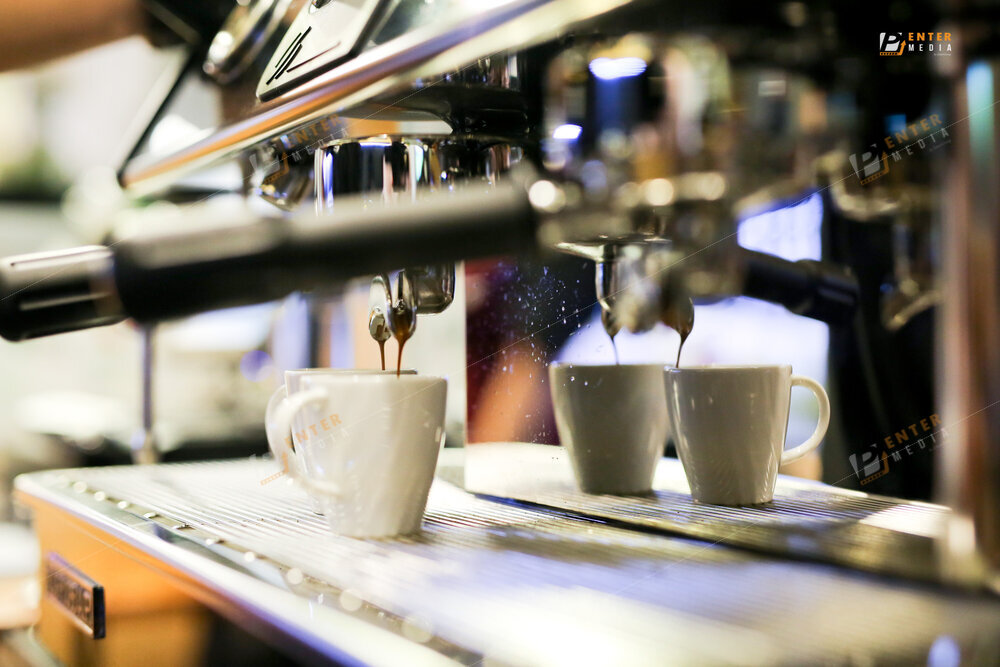 Máy pha cà phê tại Nara Coffee