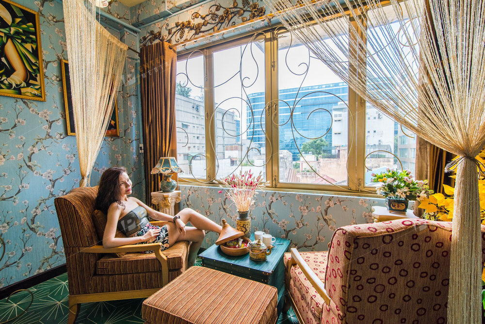 Enter Media chụp ảnh kiến trúc nội thất căn hộ Airbnb phong cách Italy cho chị Hạnh