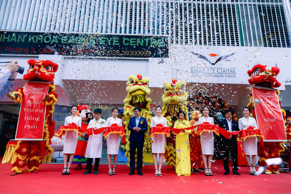 Chụp ảnh quay phim sự kiện khai trương Eagle Eye Centre