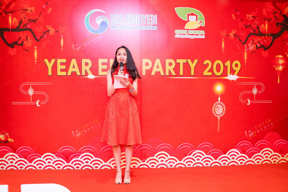 Chụp ảnh tất niên công ty GNA và Green Konoha