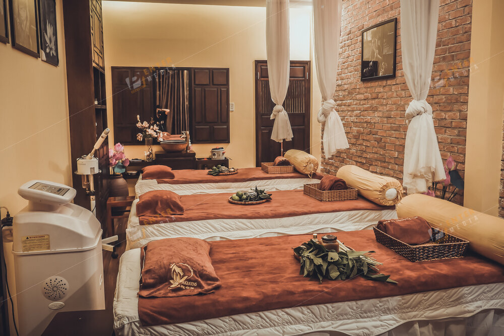 Không gian phòng spa tại NatuQueen Biên Hòa