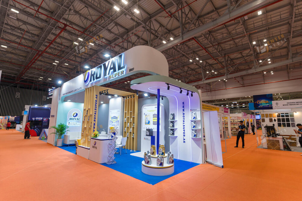 Gian hàng triển lãm Royal Super tại sự kiện triển lãm Automechanika