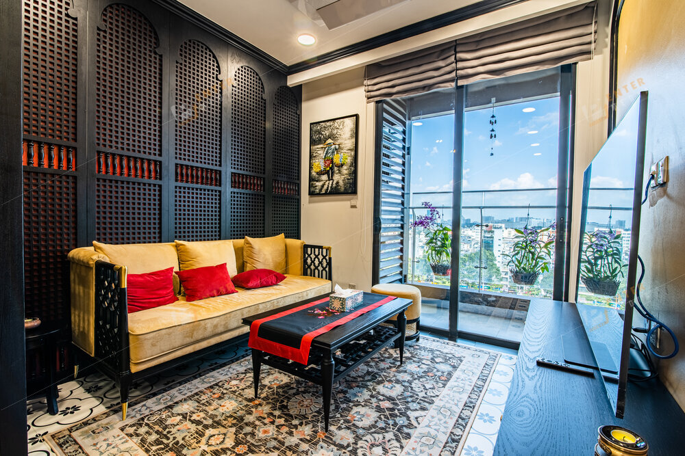 Enter Media chụp ảnh nội thất căn hộ thiết kế theo phong cách cung đình xưa cho công ty Tài Decor