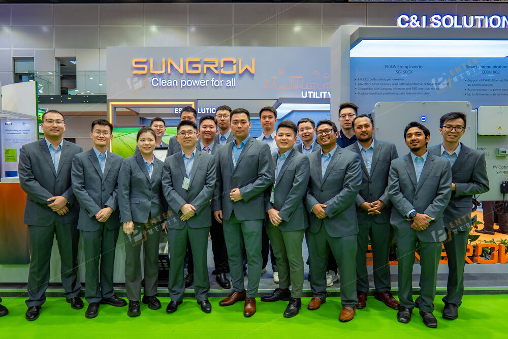 Enter Media chụp ảnh quay phim sự kiện triển lãm cho gian hàng Sungrow tại Malaysia IGEM 2024