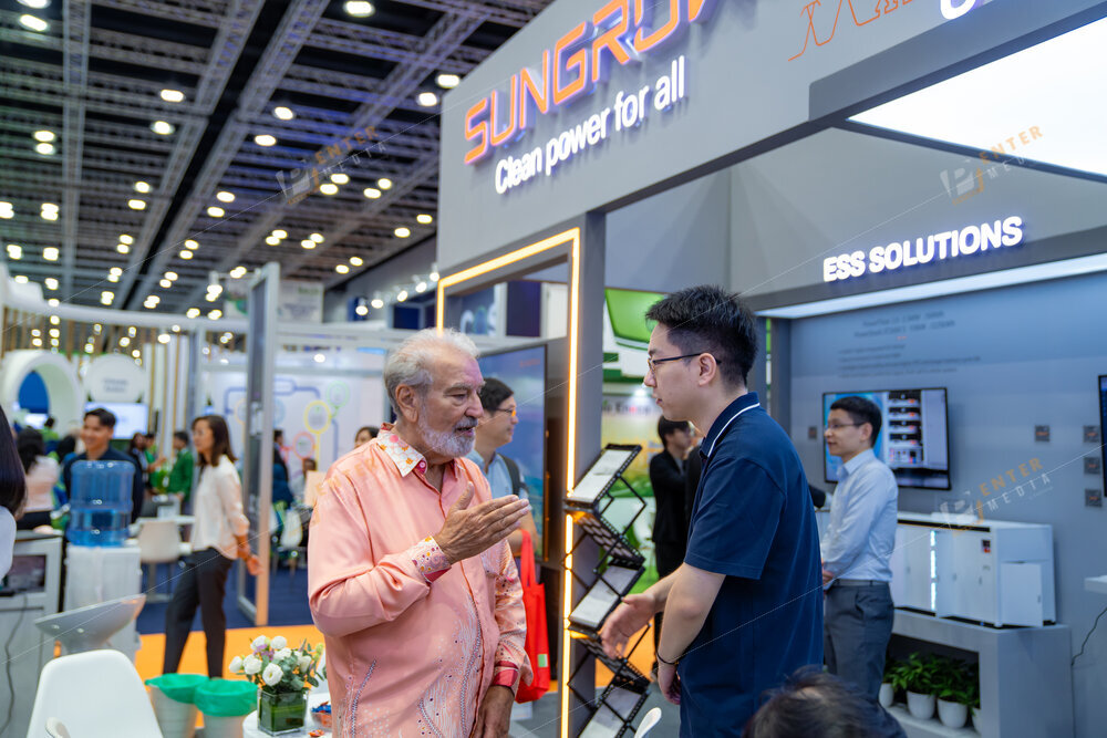 Ảnh sự kiện triển lãm gian hàng Sungrow tại Malaysia IGEM 2024