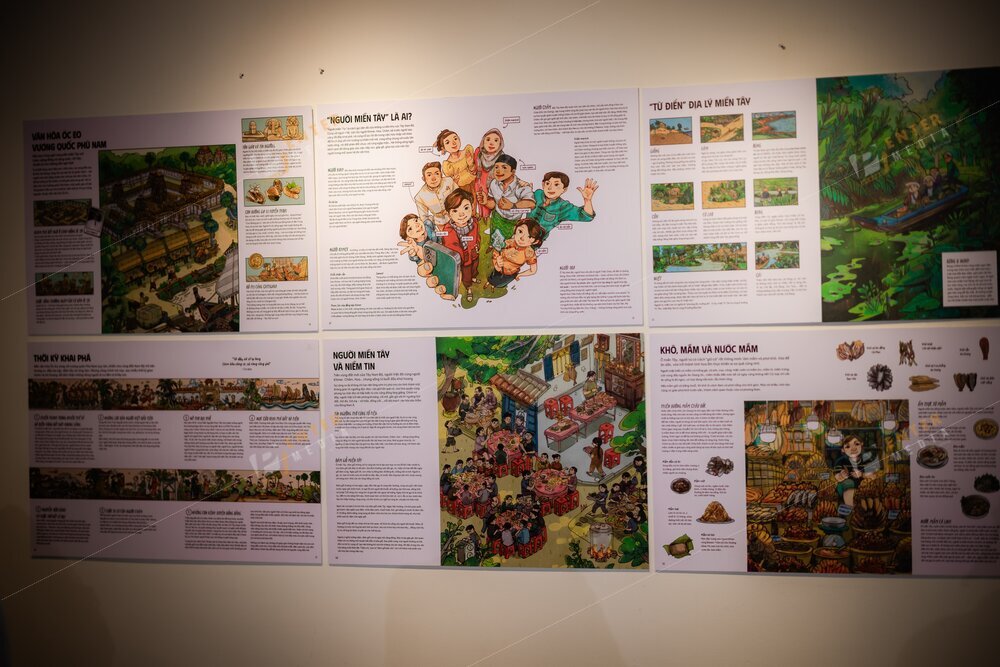 1 góc showcase thú vị trong sự kiện