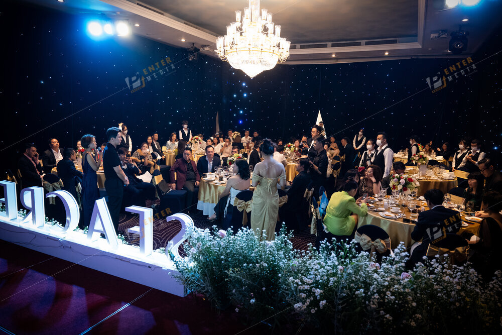 Không khí ấm cúng của sự kiện