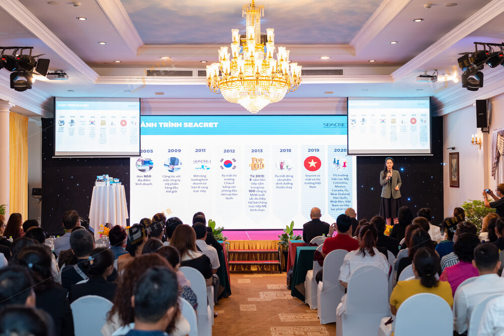 Enter Media chụp quay sự kiện hội thảo "Chia Sẻ Kinh Nghiệm Kinh Doanh" cùng công ty Seacret