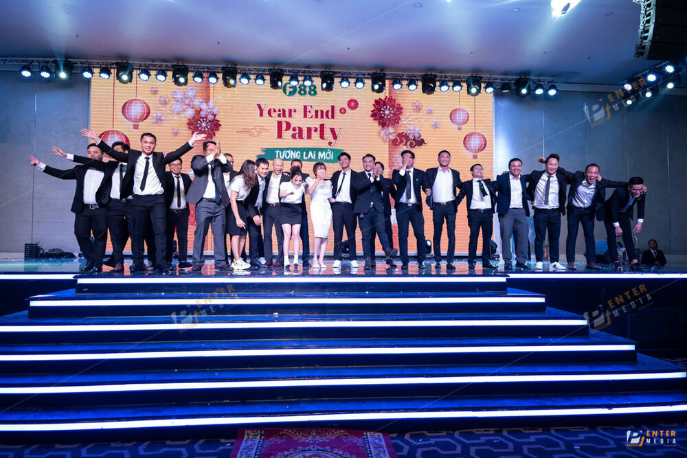 Enter Media quay chụp sự kiện tiệc tất niên công ty F88