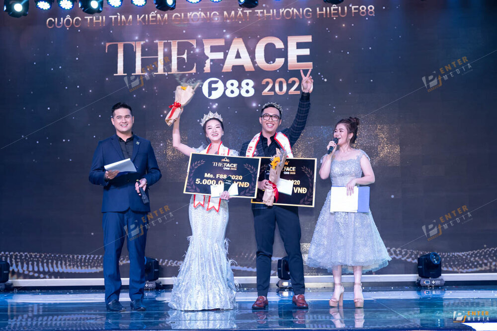 Trao giải The Face F88 trong tiệc tất niên công ty