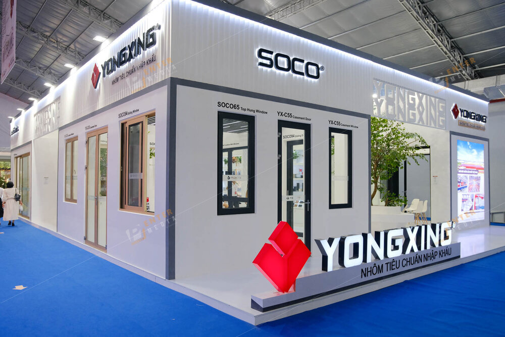 Ảnh gian hàng triển lãm Vietbuild 2022