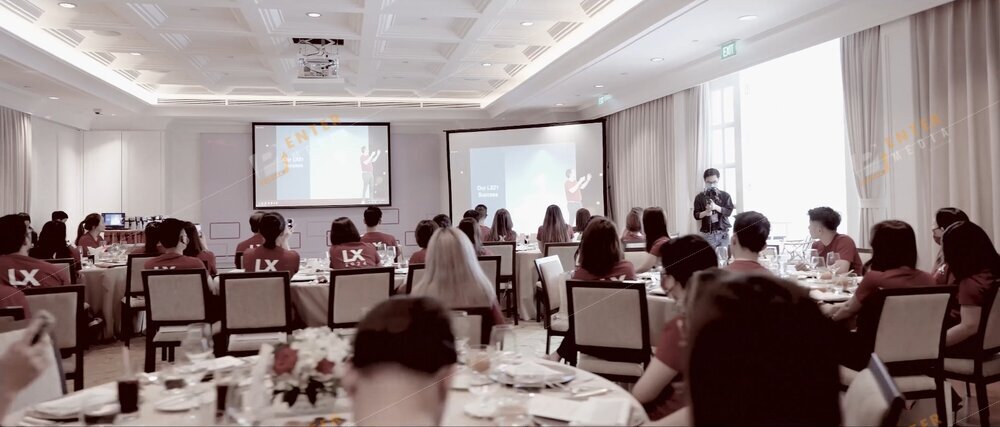 Enter Media cung cấp dịch vụ quay phim sự kiện kỷ niệm thành lập công ty Namperfume