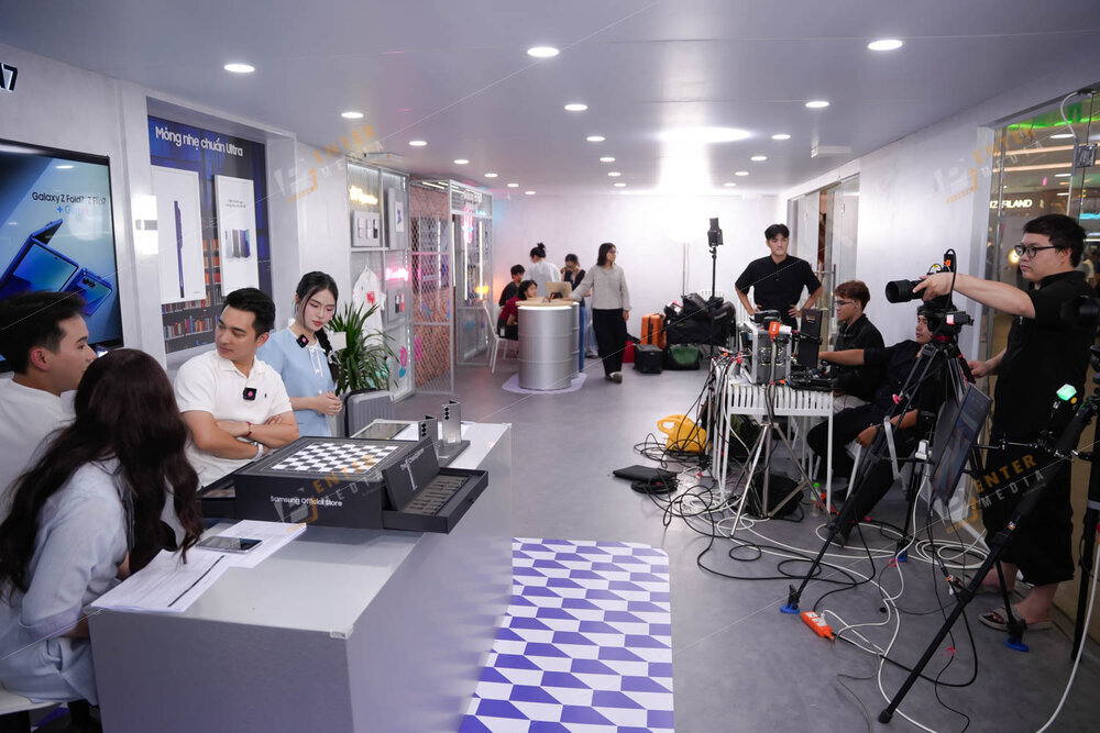 Enter Media triển khai livestream sự kiện “The Ultra Fest. Unfolds” ra mắt Samsung Galaxy Z Fold7 & Z Flip7 tại THISO Mall Sala