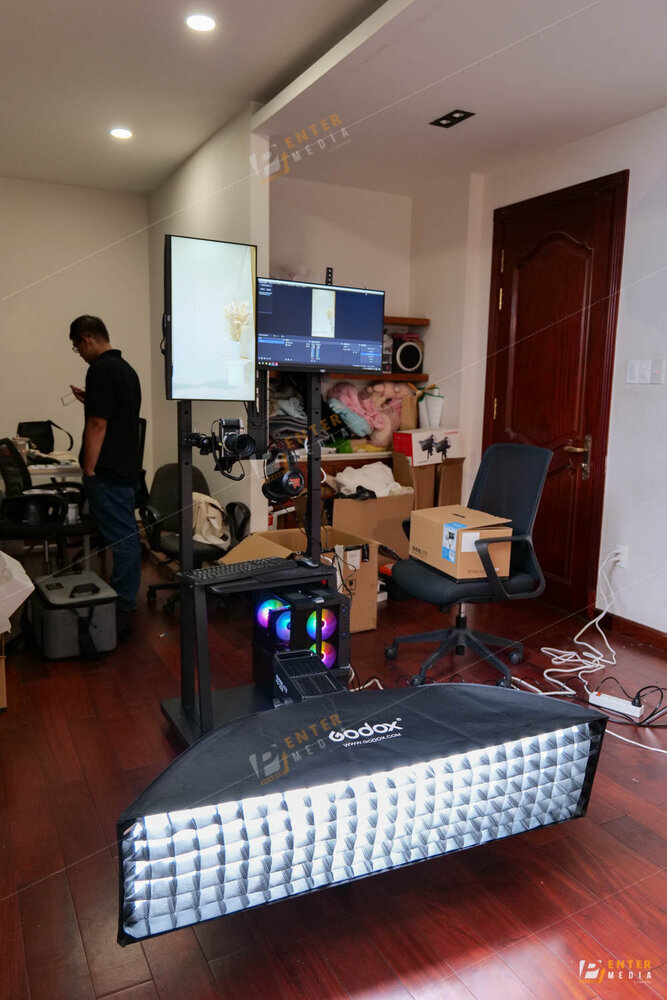 Hệ thống livestream di động Enter Media setup cho La Boutique