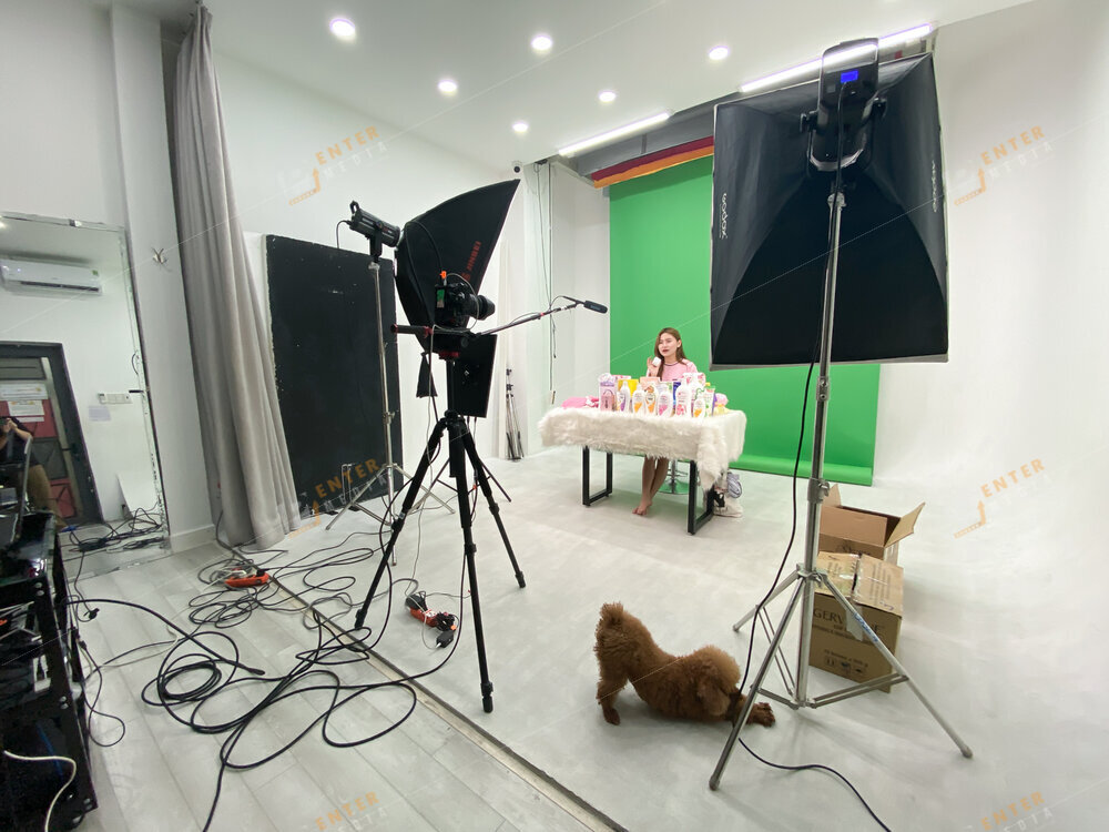 Hậu trường phòng livestream 40m2