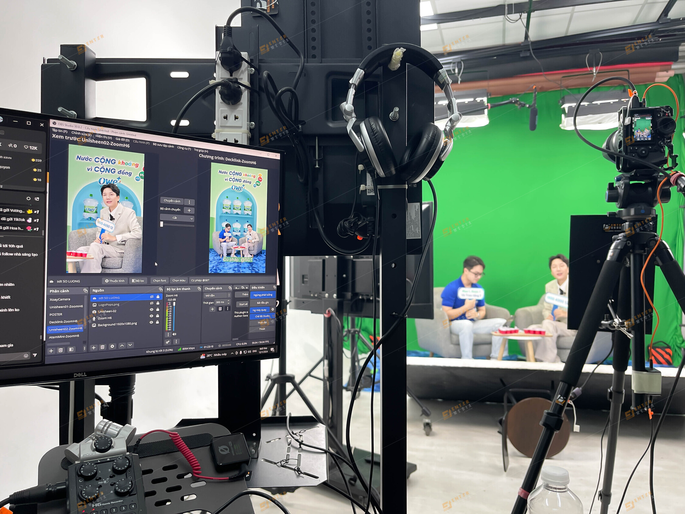 Cận cảnh các thiết bị Enter Media sử dụng cho dự án